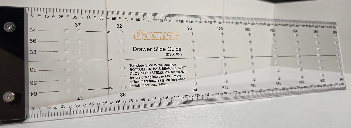 Drawer Slide Template