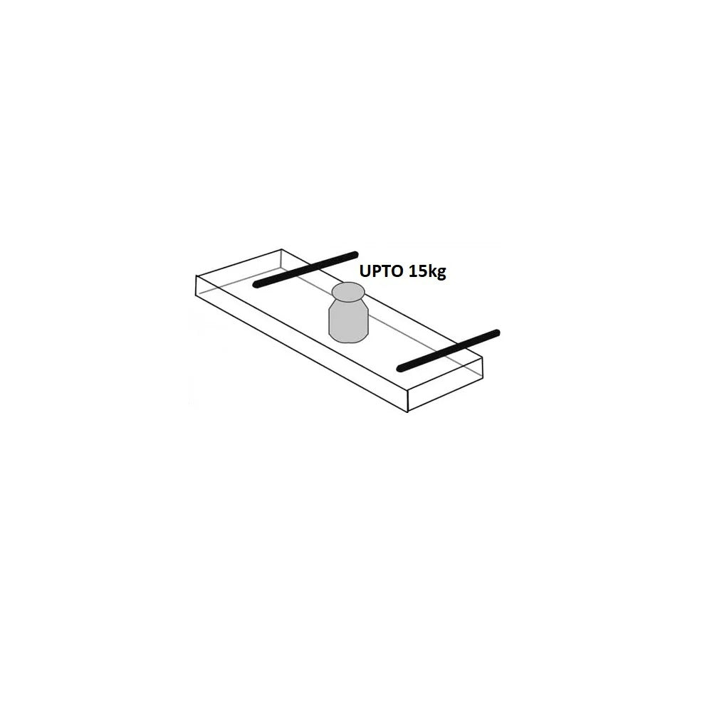 Floating Shelf Rods 4 PCS