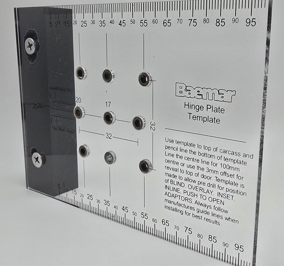 Hinge Plate Template