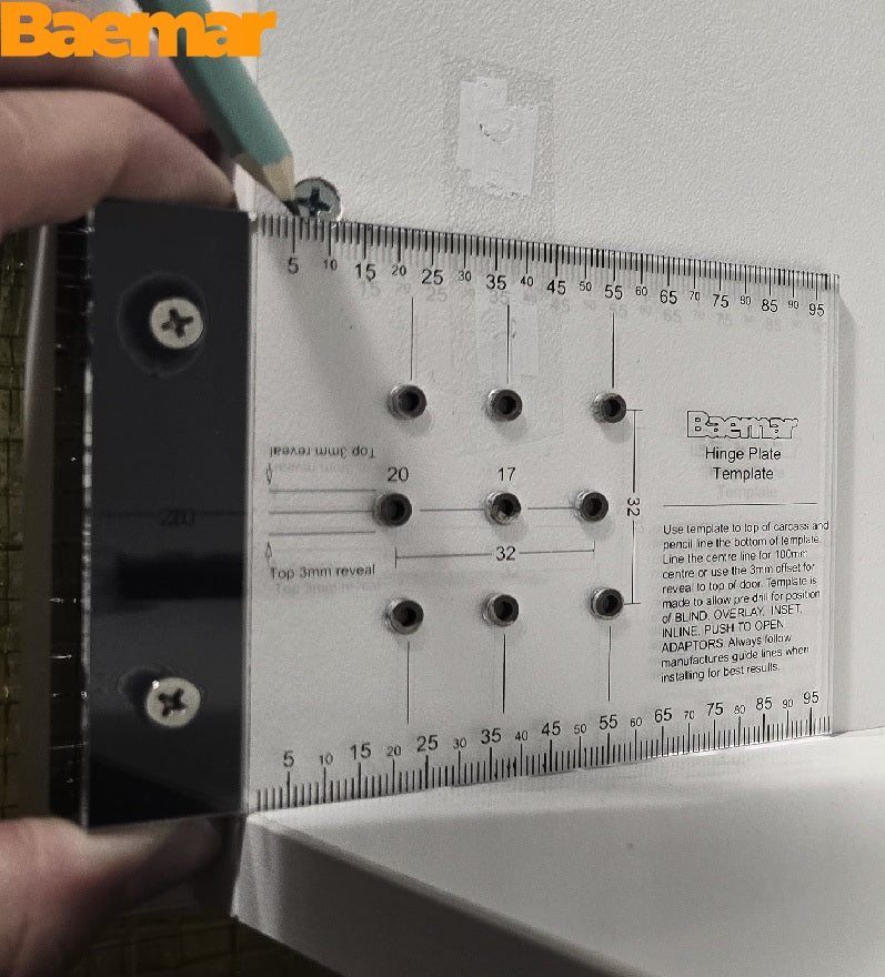 Hinge Plate Template