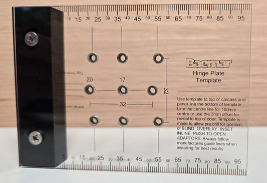 Hinge Plate Template