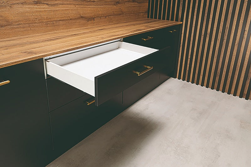 Alto Slim Wall Drawer Set 84mm High (MATT WHITE) NL 270-550mm