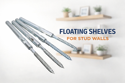 Floating Shelf Rods 4 PCS