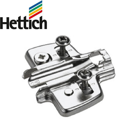 Hettich - Mounting Plate With Direct Height Adjustment DOWEL WITH SCREW