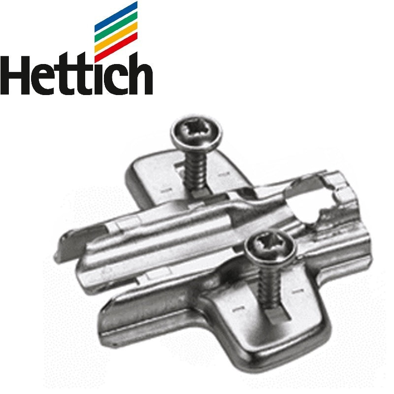 Hettich - Mounting Plate DOWEL WITH SCREW