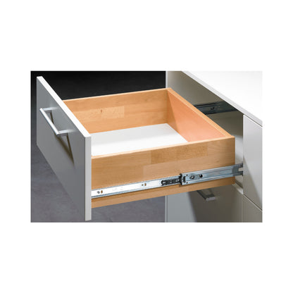 HETTICH BALL BEARING SOFT CLOSE SLIDES 45KG LOAD (SIDE MOUNTED)