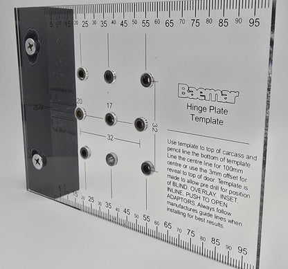 Hinge Plate Template