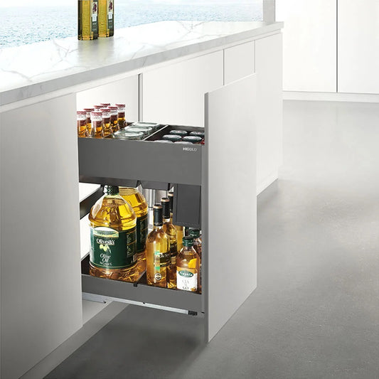 Shearer LUXE Pull Out Kitchen Cupboard Organiser 300mm - 450mm CABINET