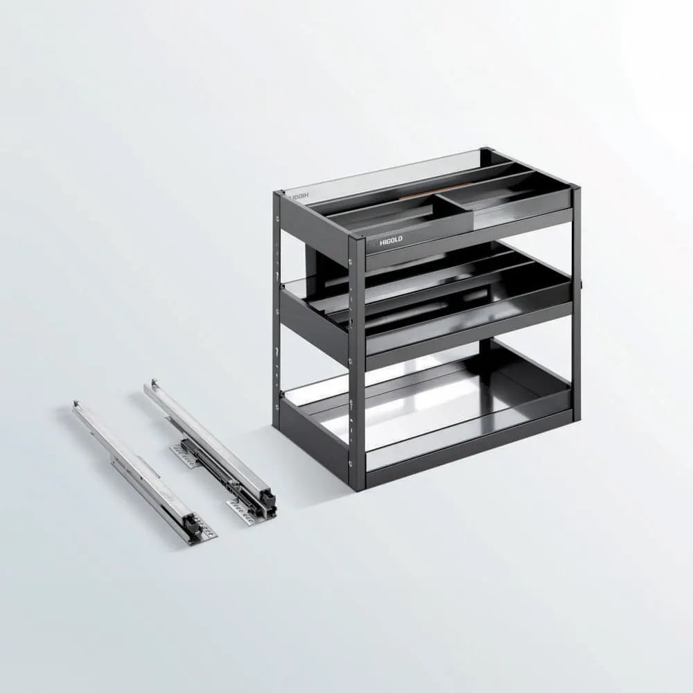 Shearer CRYSTAL Pull Out Kitchen Cupboard Organiser 300mm - 400mm CABINET