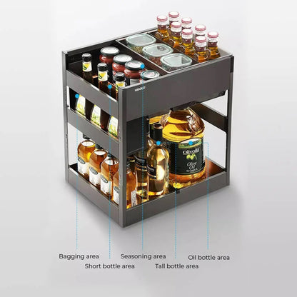 Shearer LUXE Pull Out Kitchen Cupboard Organiser 300mm - 450mm CABINET