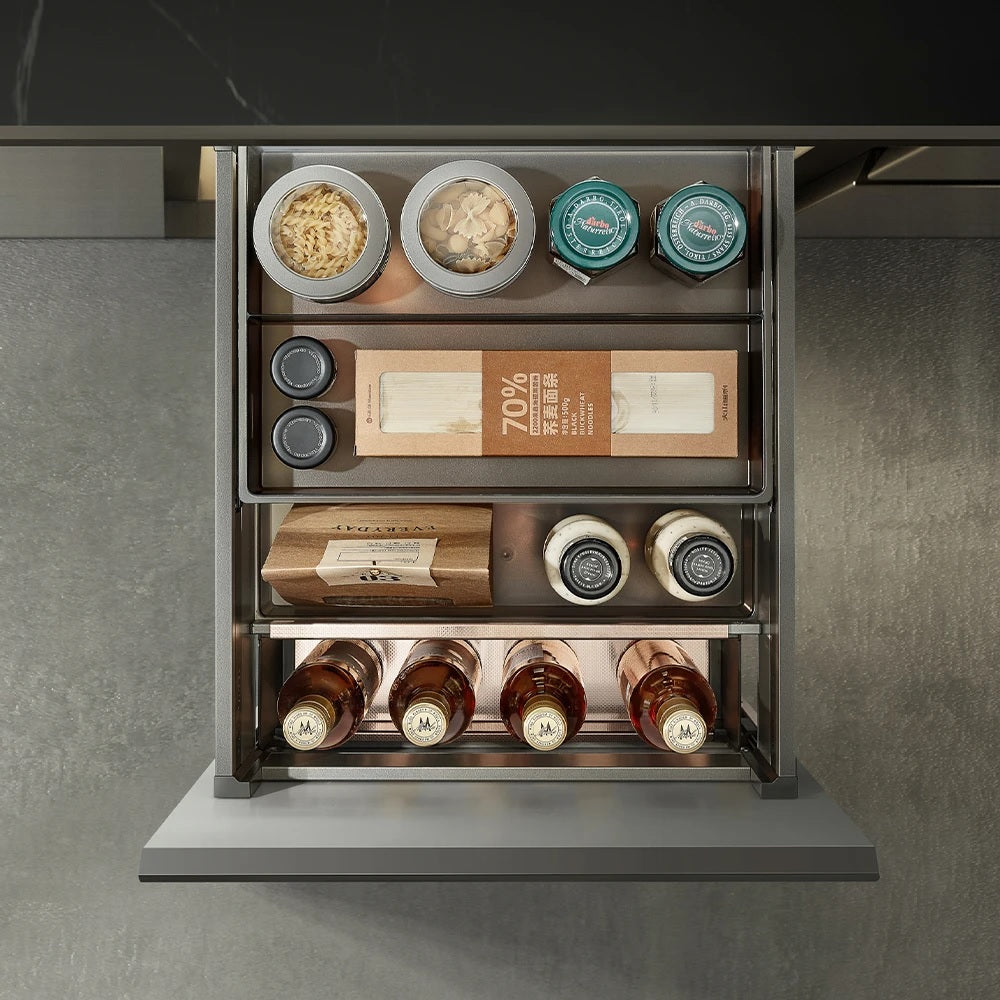 Shearer LUXE Pull Out Kitchen Cupboard Organiser 300mm - 450mm CABINET