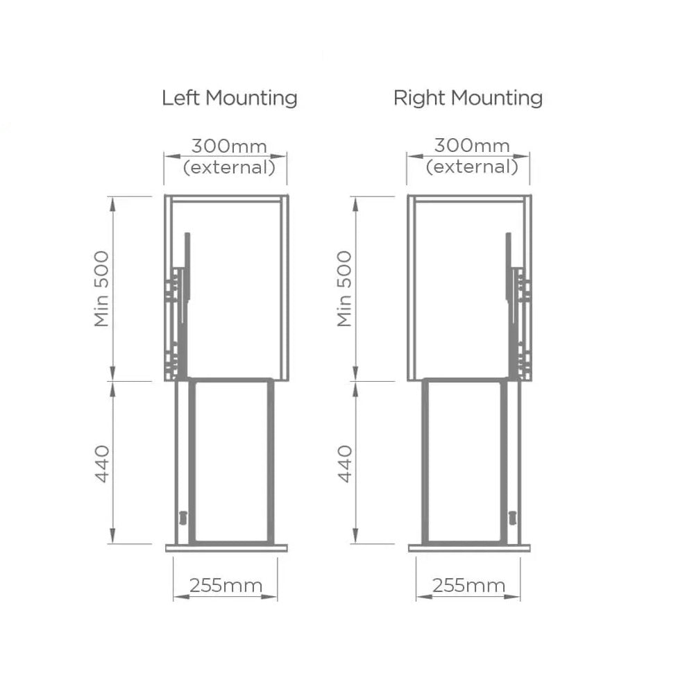 Shearer PRO Pull Out Kitchen Cupboard Organiser 200mm - 300mm CABINET