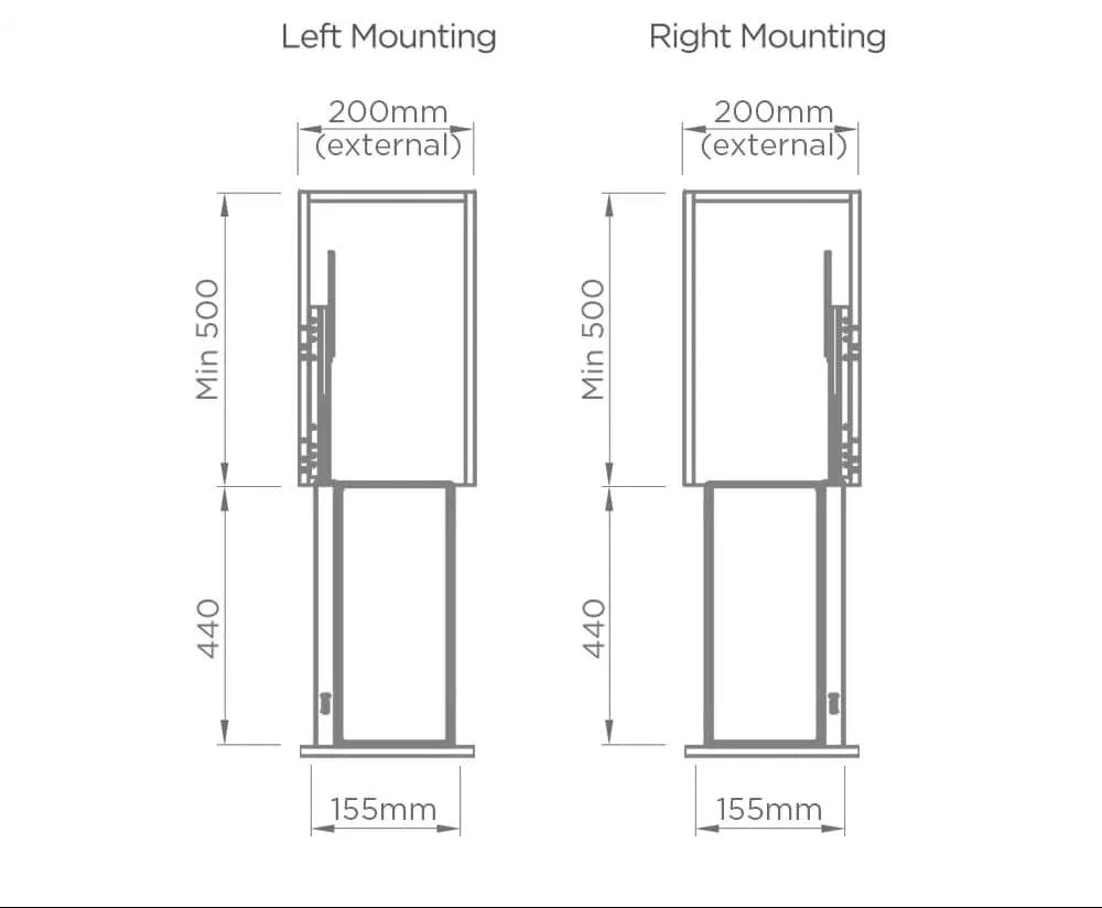Shearer PRO Pull Out Kitchen Cupboard Organiser 200mm - 300mm CABINET
