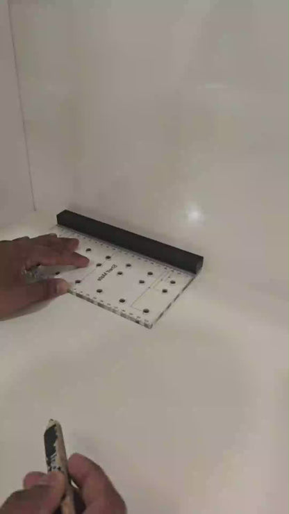 Shelf Adjustable Hole Template